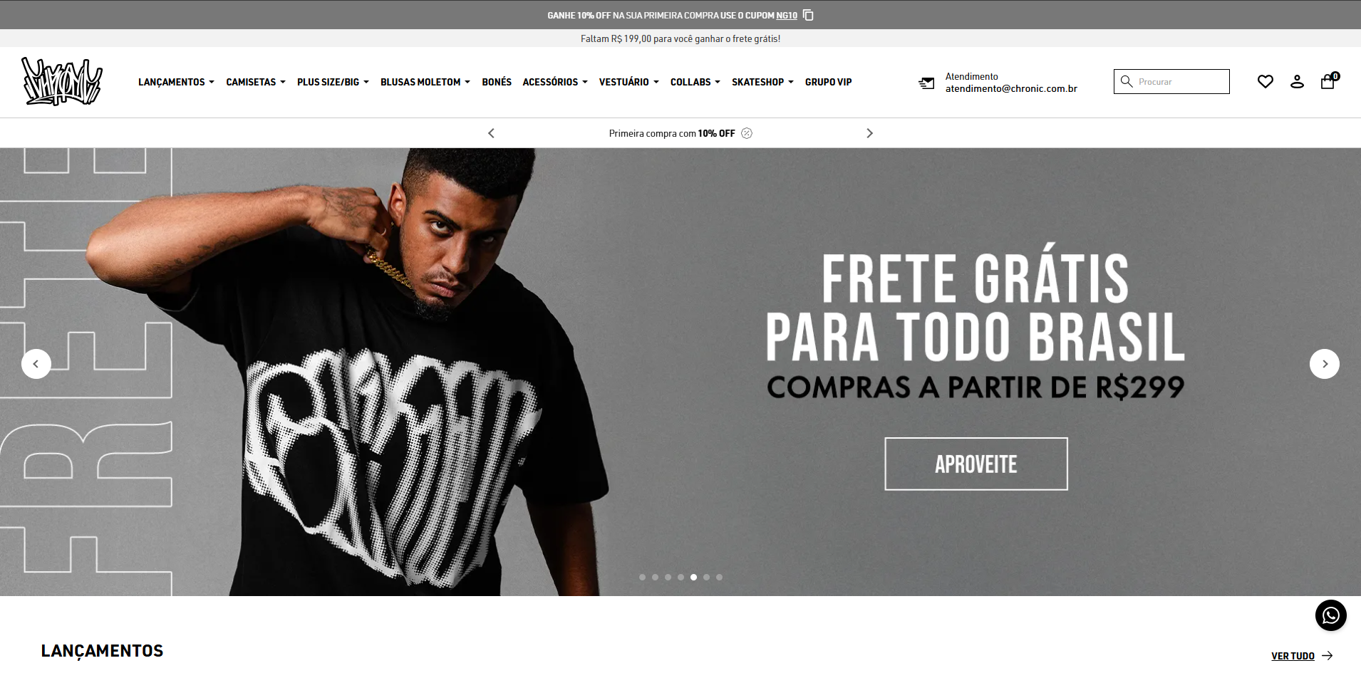 Chronic Ecommerce Platform